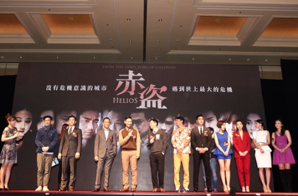 SUPER JUNIORのチェ・シウォンが香港映画『HELIOS（ヘリオス）』製作発表会に出席、現地マスコミの高い関心を集めた。写真＝SMエンターテインメント