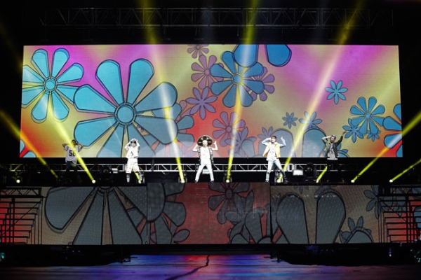 SHINeeがメキシコでの初の単独コンサートを大成功させた。写真＝SMエンターテインメント