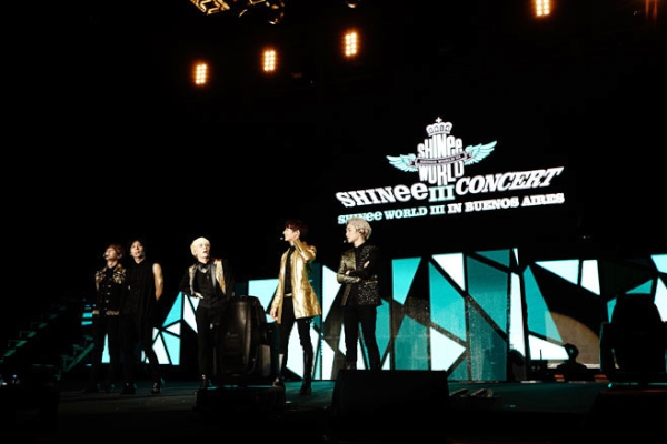 SHINeeがアルゼンチン公演を最後に『SHINee CONCERT “SHINee WORLDⅢ”』中南米ツアーを成功的に終えた。写真＝SMエンターテインメント