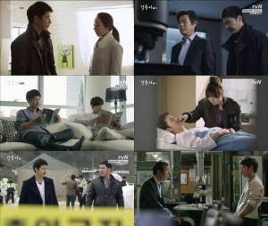 tvN金土ドラマ『ガプトン』で熱演を繰り広げているユン・サンヒョンが相手役たちとの完璧な共演を見せ視聴者を引きつけている。