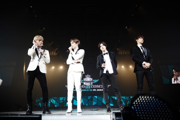 SHINeeが初のインドネシア公演を成功させた。写真＝SMエンターテインメント