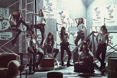 少女時代のニューシングル「Catch Me If You Can」が、10日に同曲のミュージックビデオが日韓同時公開される。写真：SMエンターテインメント