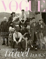 BIGBANGがファッション雑誌の表紙を飾り、注目を集めている。写真：VOGUE KOREA
