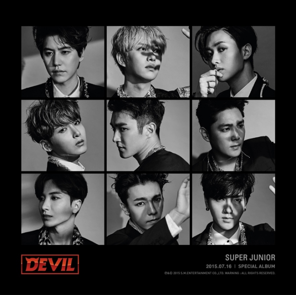 グローバル韓流スターSUPER JUNIORのスペシャルアルバム「Devil」が、7月16日にリリースされる。