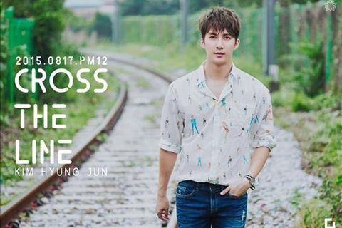 SS501キム・ヒョンジュン(末っ子)が新曲『CROSS THE LINE』リリース、2年ぶりに活動を再開