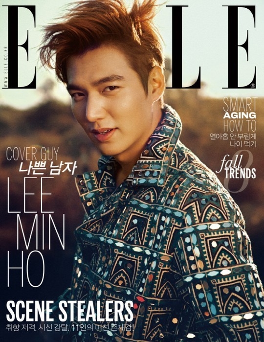 ファッションマガジン「ELLE」が、俳優イ・ミンホとともに企画した2015年9月号の表紙とグラビアを公開し、視線を集めている。
