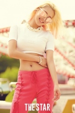 少女時代ヒョヨンのキュートな夏のグラビアが公開され、視線を集めている。写真：THE STAR
