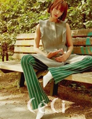 女優コ・ジュニ、ベルリンでファッション誌のグラビア撮影