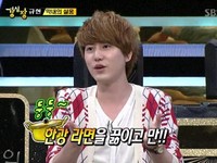 韓国の男性アイドルグループ「SUPER JUNIOR」（スーパージュニア）のメンバー、キュヒョンが、リーダーのイトゥクにお目玉を食らった話と、SUPER JUNIORに一歩遅れて加入したためにメンバーたちとなじめなかったという事実を告白した。